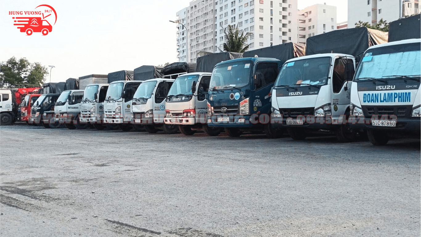 Các loại xe chuyển nhà tại tân Bình của Hùng Vương