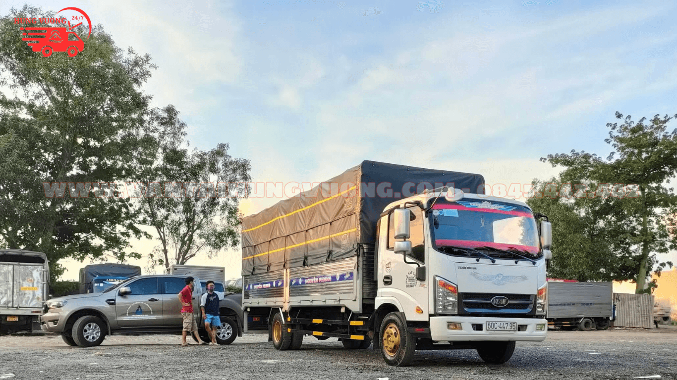 Bảng giá cước xe tải chở hàng TPHCM.