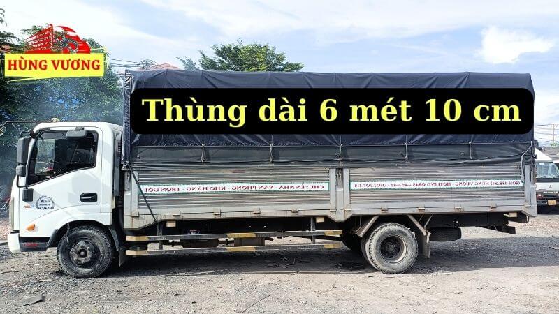 Cho thuê xe tải chở hàng thùng dài 6m tại Gò Vấp.