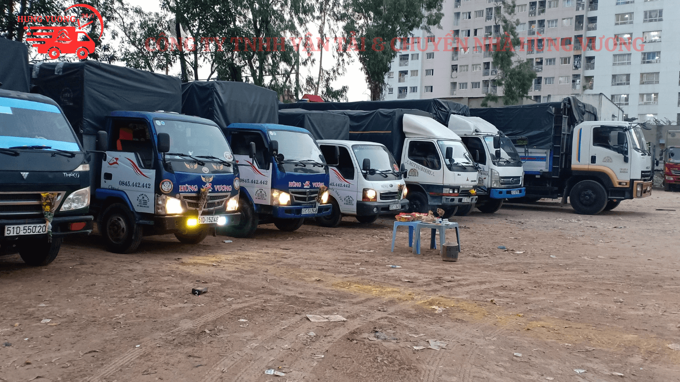 Dịch vụ xe tải chuyển nhà tại TPHCM của Hùng Vương