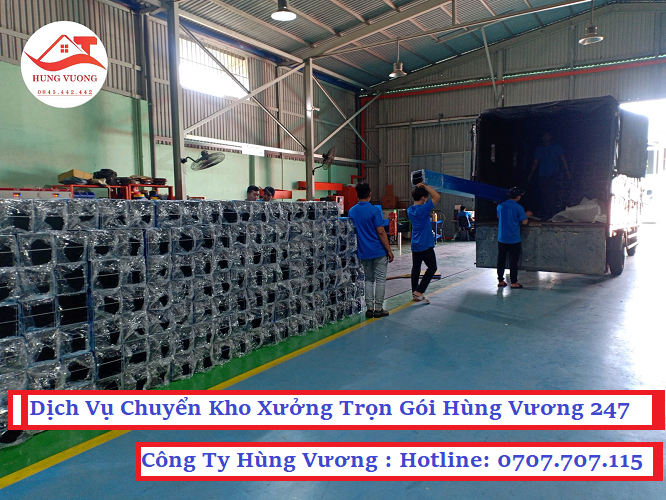 Dịch Vụ Chuyển Kho Xưởng - Vận tải Hùng Vương