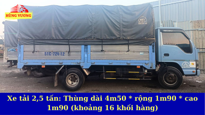 xe tải chở hàng quận 2 TPHCM