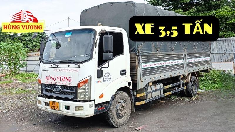 Cho thuê xe 3.5 tấn thùng dài 6m Chuyên Nghiệp, Uy Tín.