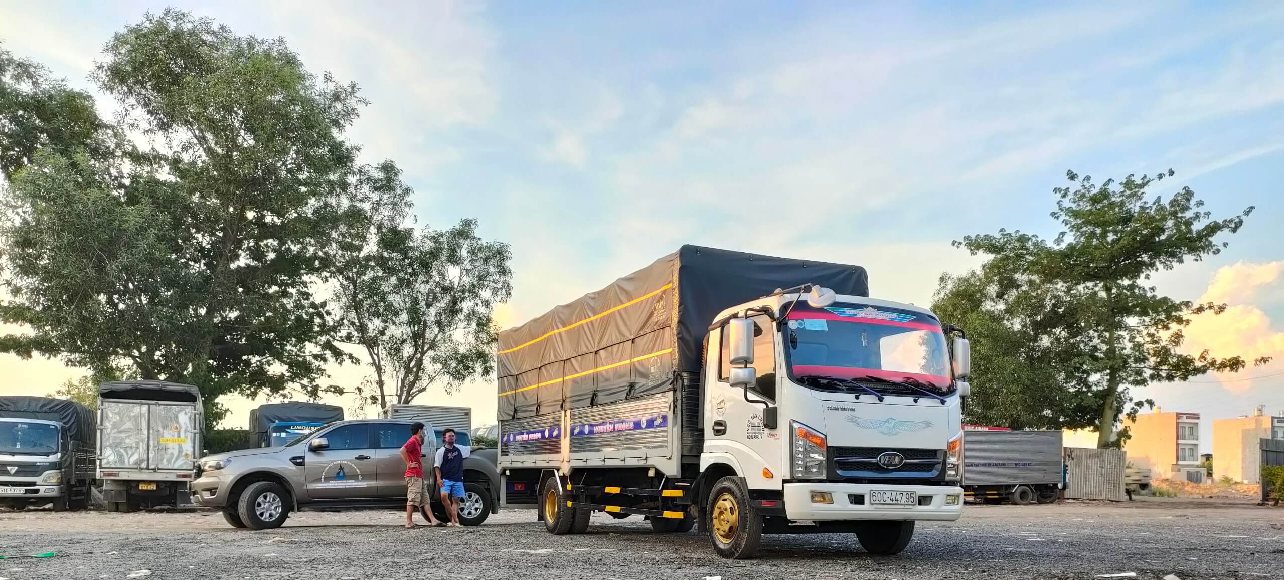 Xe Tải Chở Hàng TPHCM Đi An Giang - Vận tải Hùng Vương