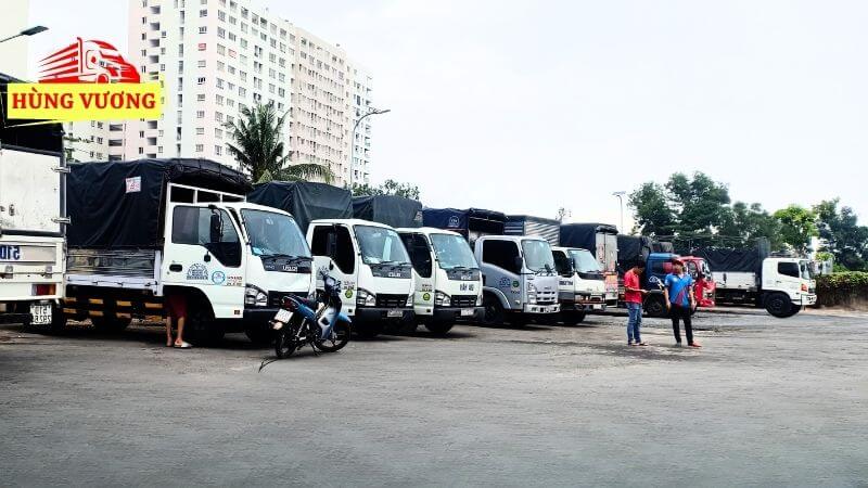 Cho thuê xe tải chở hàng tại khu công nghiệp AMATA