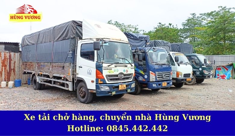 Cho thuê xe tải chở hàng KCN Nam Tân Uyên.