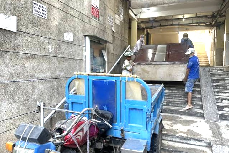 Chở xà bần Đà Nẵng đi đổ đúng bãi