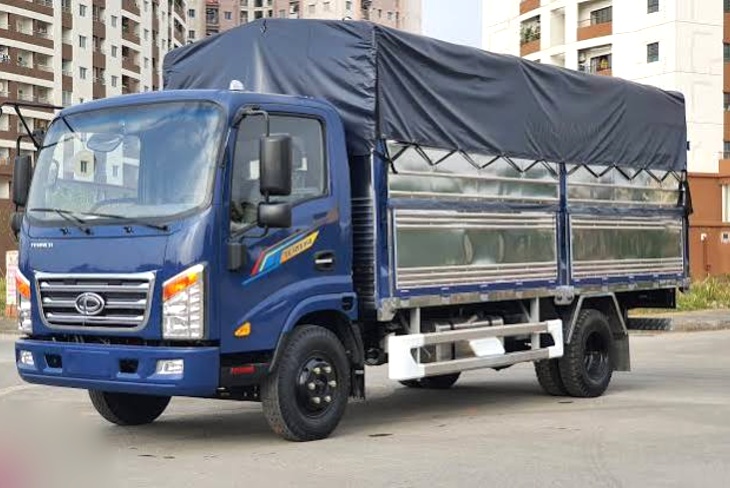 Thuê xe tải chở hàng Thái Bình mui bạt