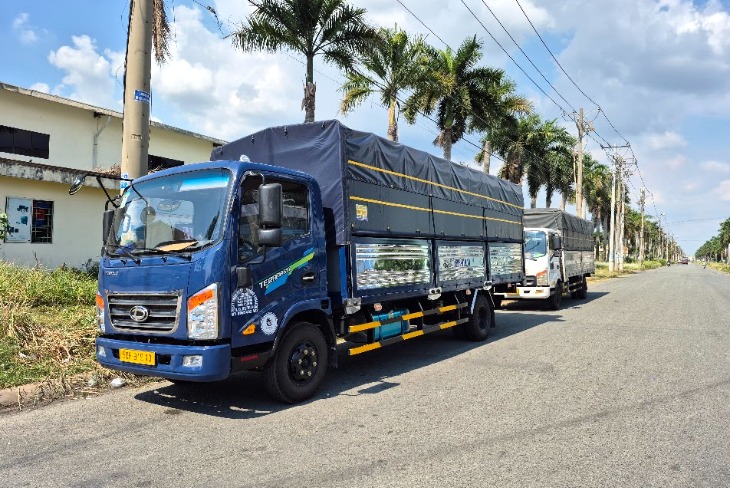 Xe chuyển nhà TPHCM đi Hà Tĩnh, đồ gia đình xếp gọn trong thùng xe