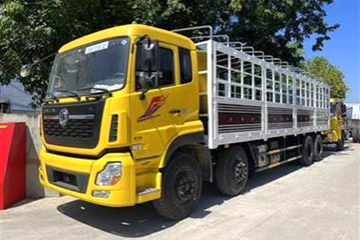 Xe tải 6m có bàn nâng hạ tại Hóc Môn